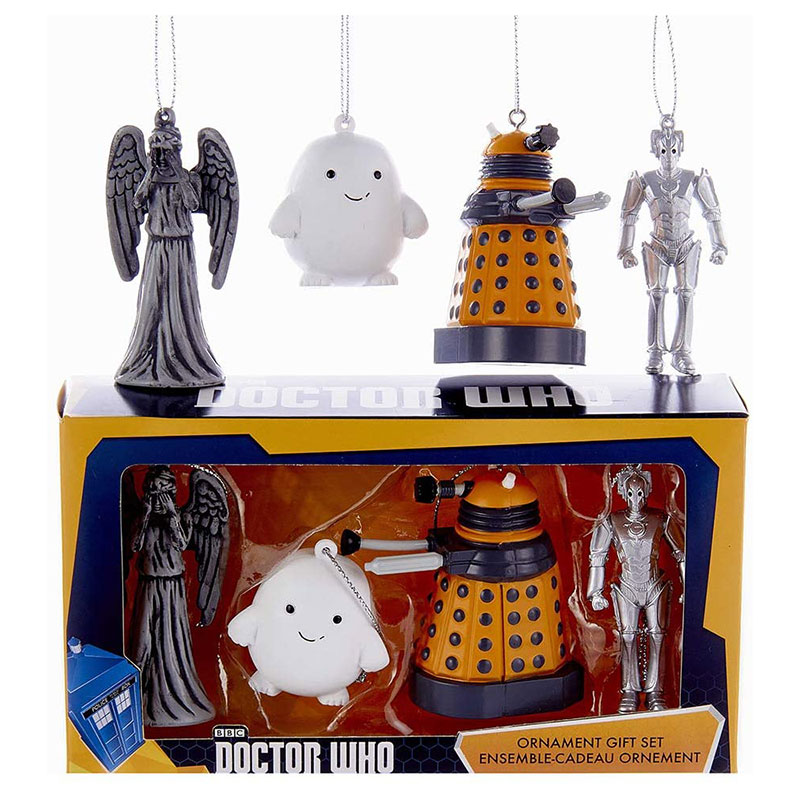 Doctor Who Mini Ornament Gift Set of 4 Pieces