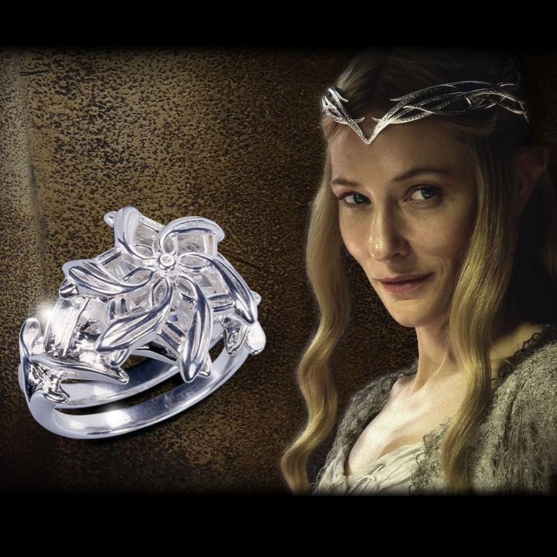 Ring of Galadriel (Nenya) Sterling Silver - The Lord of the Rings