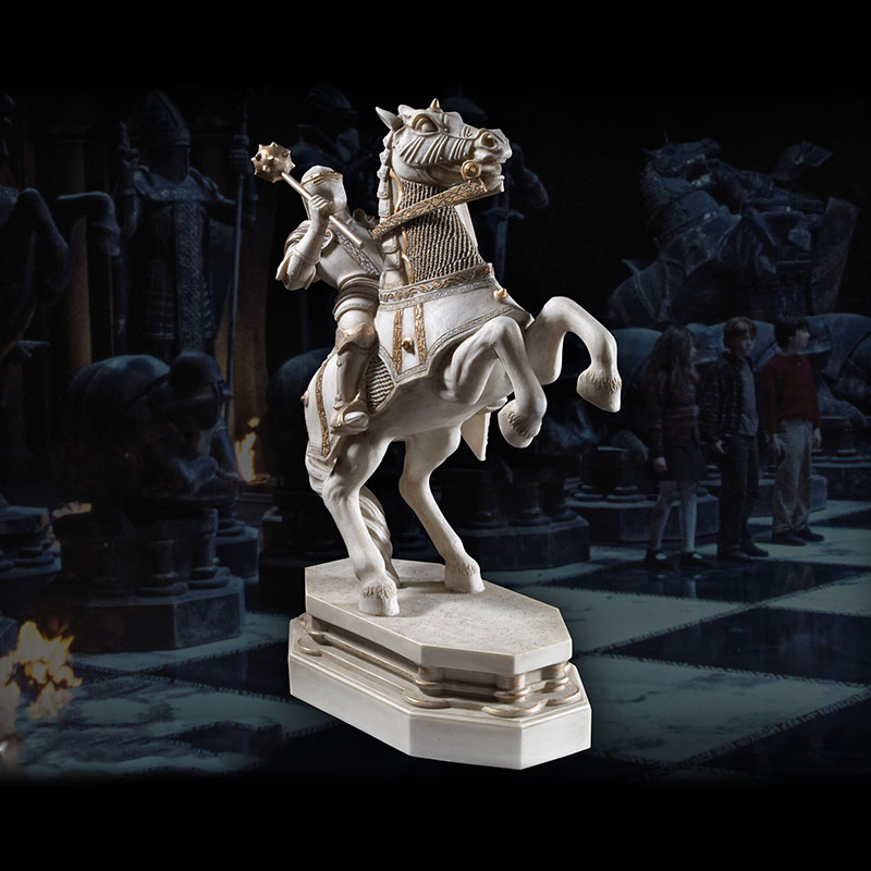 Wizard Chess Knight Bookend White - Harry Potter